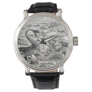 Illustration för vintage1800sDinosaur - Dinosaurs Armbandsur