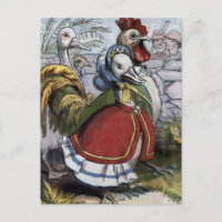 Illustration för vintage "för gammal morgås"