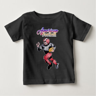 Illustration från amerikansk fotboll t shirt