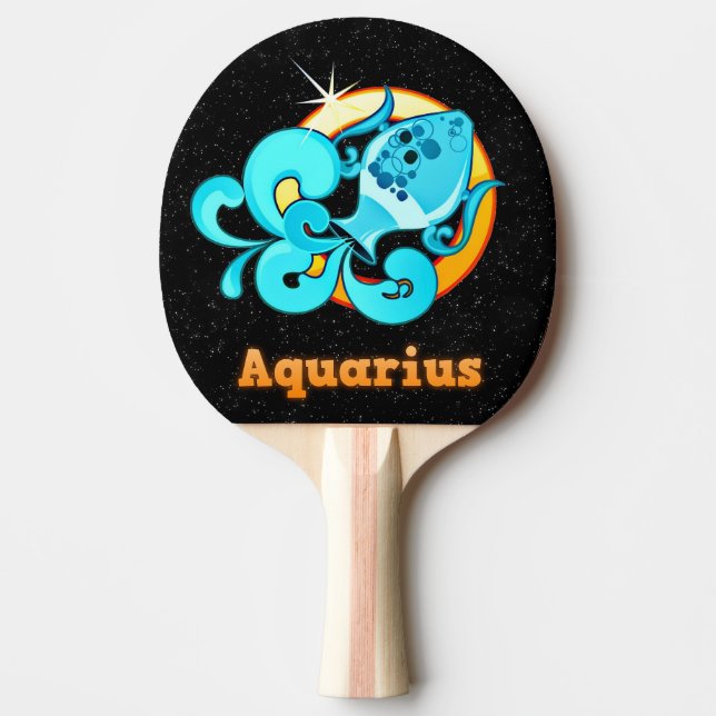 Illustration från Aquarius Pingisracket (Framsidan)