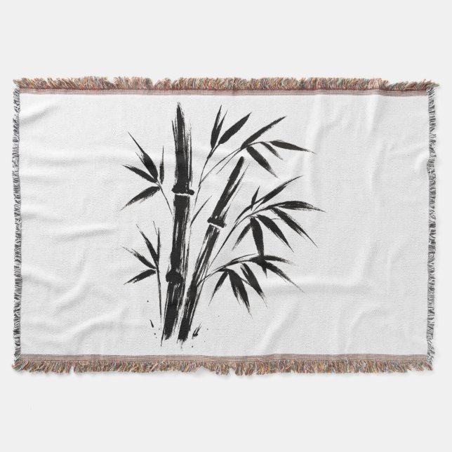 Illustration från Bamboo Bläck - Zendesign på Filt (Framsidan)