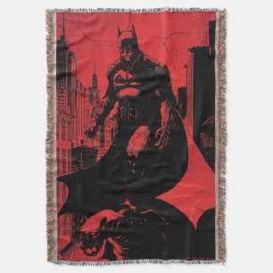 Illustration från Batman Tecknad Bok Filt