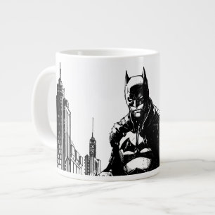 Illustration från Batman Tecknad Bok Jumbo Mugg