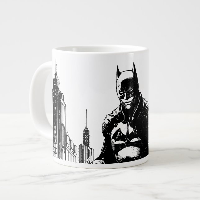 Illustration från Batman Tecknad Bok Jumbo Mugg (Framsida vänster)