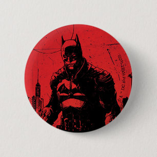 Illustration från Batman Tecknad Bok Knapp