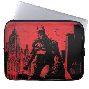Illustration från Batman Tecknad Bok Laptop Fodral