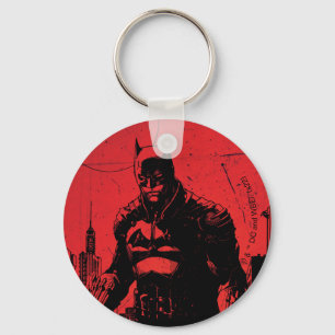 Illustration från Batman Tecknad Bok Nyckelring