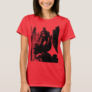 Illustration från Batman Tecknad Bok T Shirt