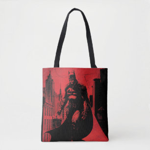 Illustration från Batman Tecknad Bok Tygkasse