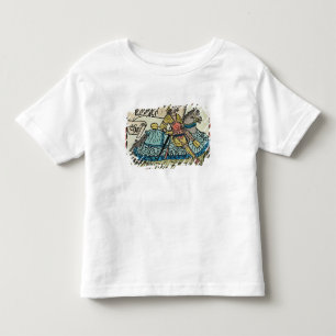 Illustration från "de Canterbury sagorna Tee Shirt