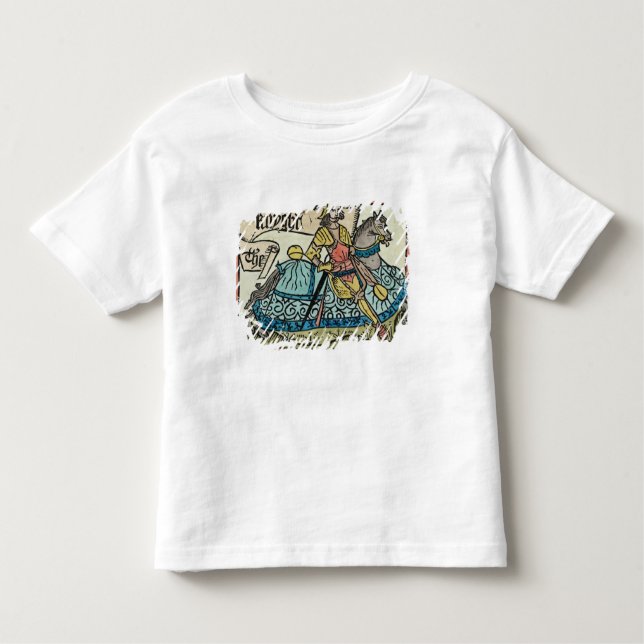 Illustration från "de Canterbury sagorna Tee Shirt (Framsida)