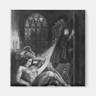 Illustration från 'Frankenstein Magnet
