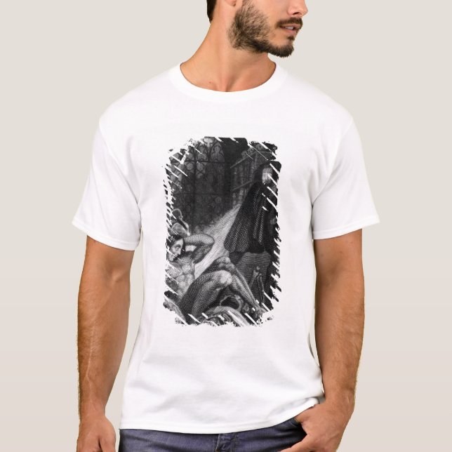 Illustration från 'Frankenstein T Shirt (Framsida)