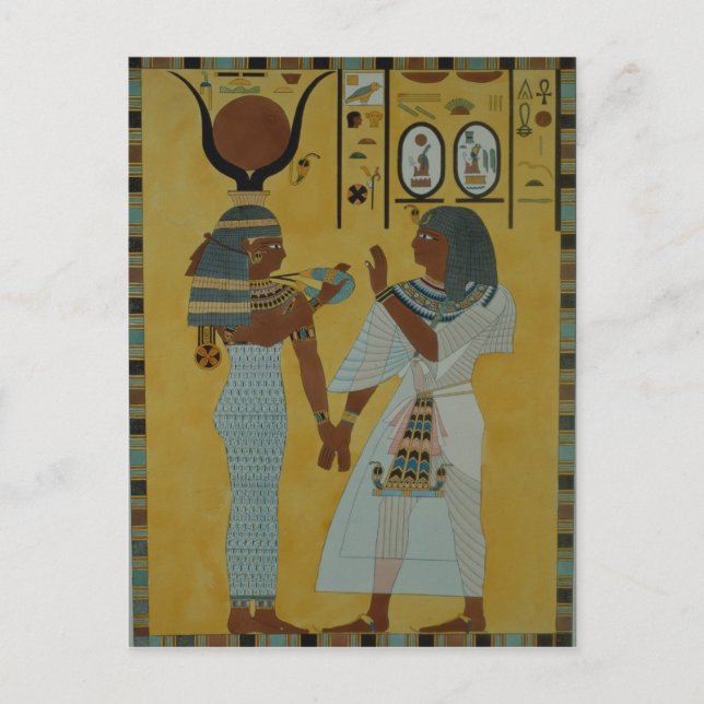 Illustration från Grav i dalen Vykort (Framsida)