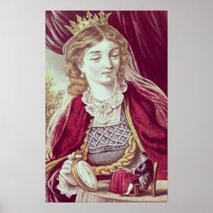 Illustration från Gullivers resor Poster