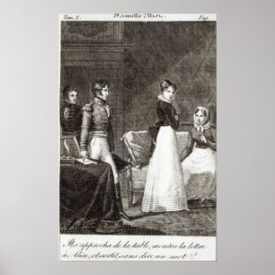 illustration från "La Famille Elliot Poster