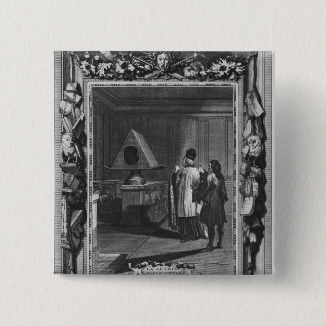 Illustration från "Le Lutrin" vid Nicolas Knapp (Framsida)