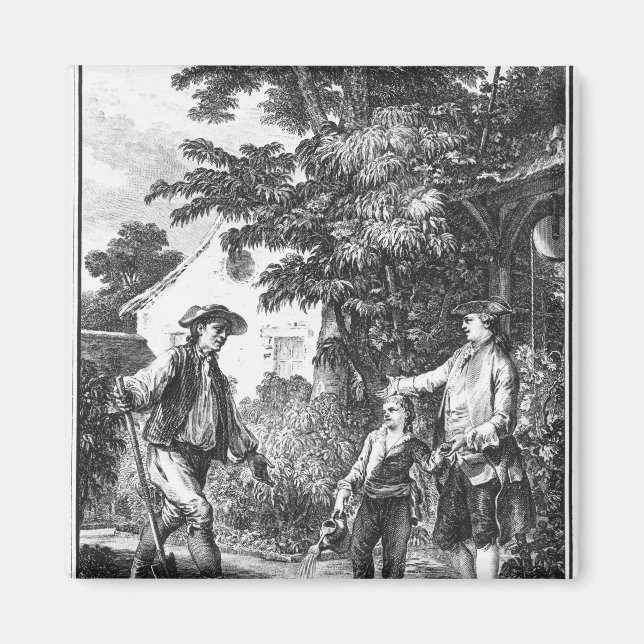 Illustration från L'Emile Magnet (Framsidan)