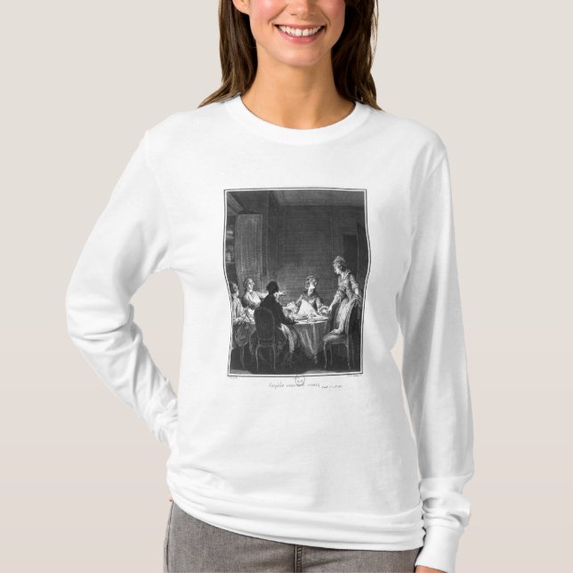 Illustration från 'L'Emile Tee Shirt (Framsida)
