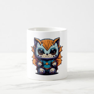 Illustration från Magic Baby djur Superhjälte Kaffemugg