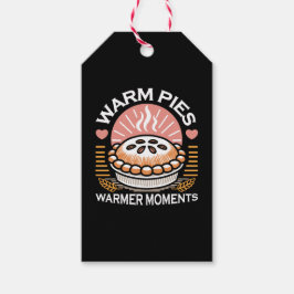 Illustration från mysiga Paj: Varmstötande Pajer Presentetikett