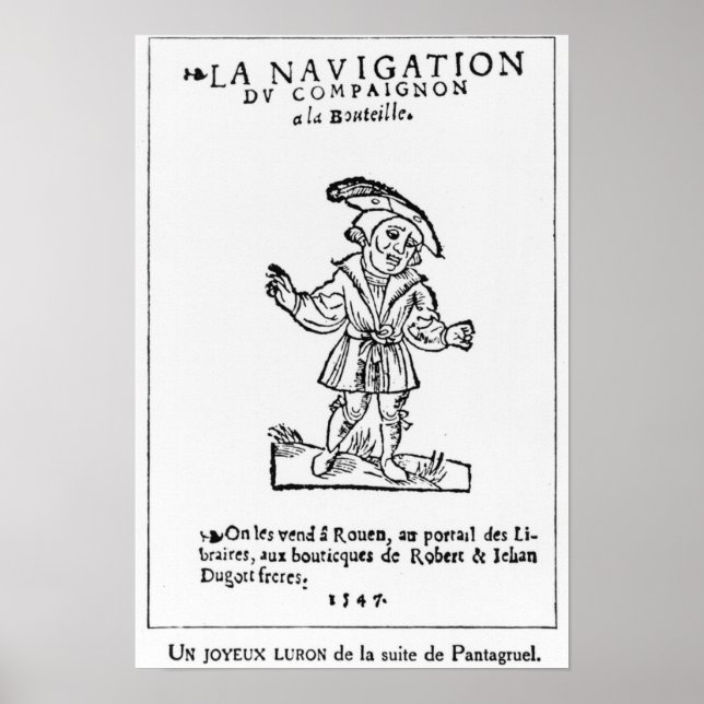 Illustration från Pantagruel Poster (Framsidan)