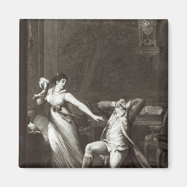 Illustration från "Ryggraderna" Magnet (Framsidan)