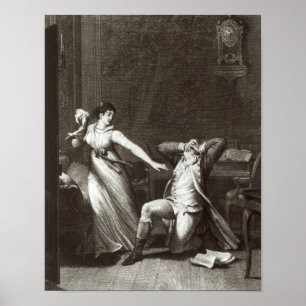 Illustration från "Ryggraderna" Poster