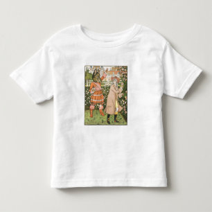 Illustration från skönhet och beasten, 1901 tee shirt