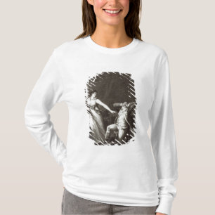 Illustration från 'sorgerna av Werther Tee