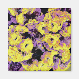 Illustration Gult Kalanchoe Plant Magnet