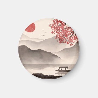 Illustration Japonaise  Magnet