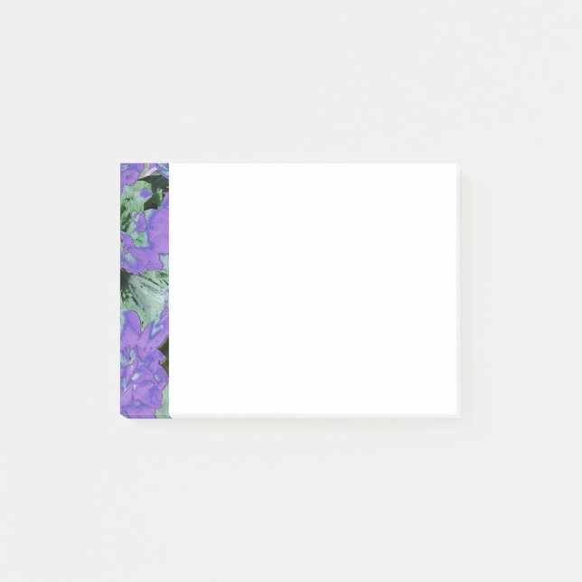 Illustration Lila Kalanchoe Plant Post-it Block (Framsida)