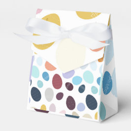 Illustration med ägg från gradient färgad. presentaskar