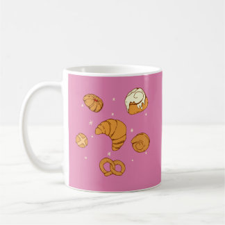 Illustration of bread kaffemugg