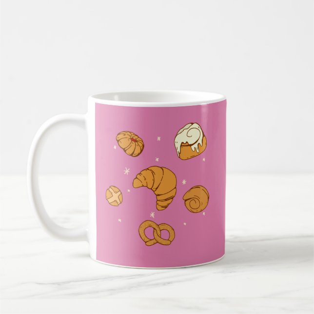 Illustration of bread  kaffemugg (Vänster)
