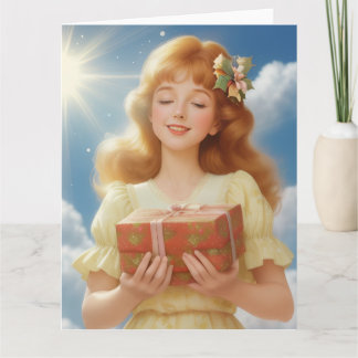 Illustration rétro de Noël Kort