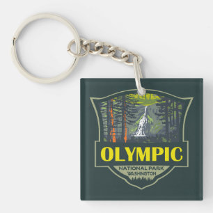 Illustration Retro i den olympiska nationalparken