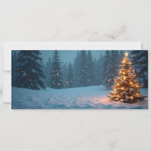 illustration Sapin enneigé  (Framsida)