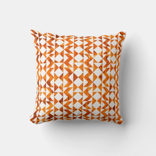 Illustration - sömlös boho geometric mönster isola kudde (Framsida)