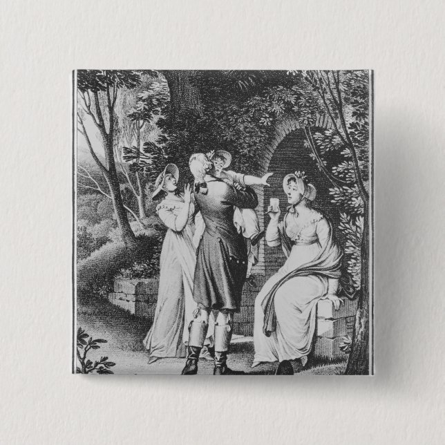 Illustration "sorgerna av Werther" by Knapp (Framsida)