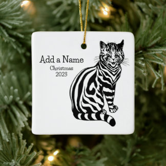 &Illustration & text 2 ・ Louis Wain ・ Ornament