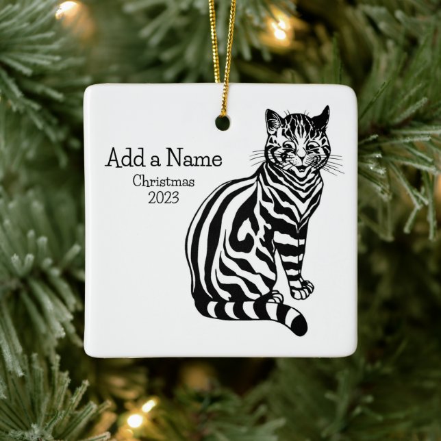 &Illustration & text 2 ・ Louis Wain ・ Ornament (Träd)