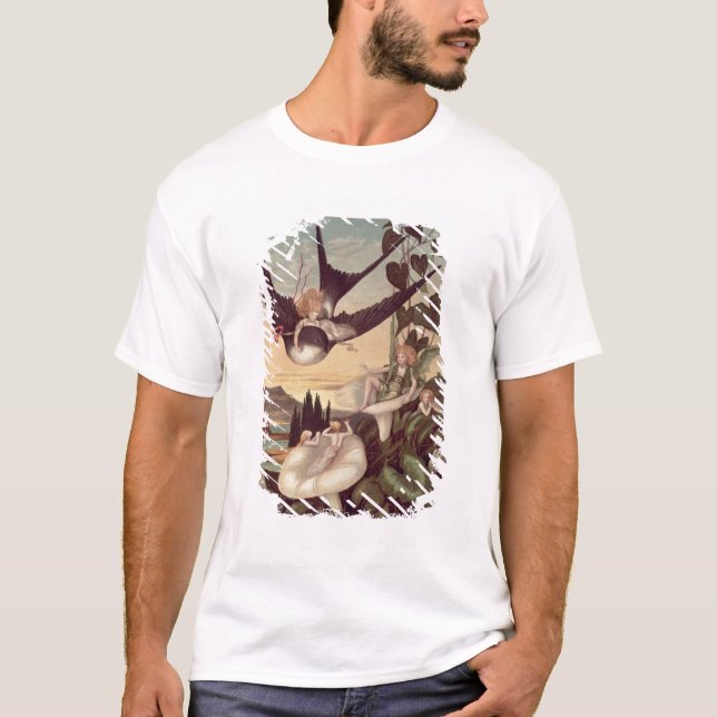 Illustration till "Thumbkinetta", vid den Hans T-shirt (Framsida)