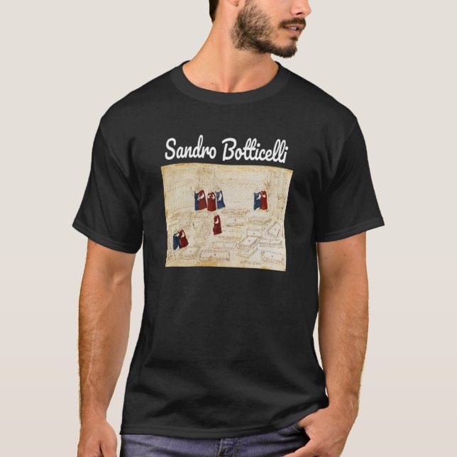 Illustration to the Divine Comedy Inferno Sandro B T Shirt (Framsida)