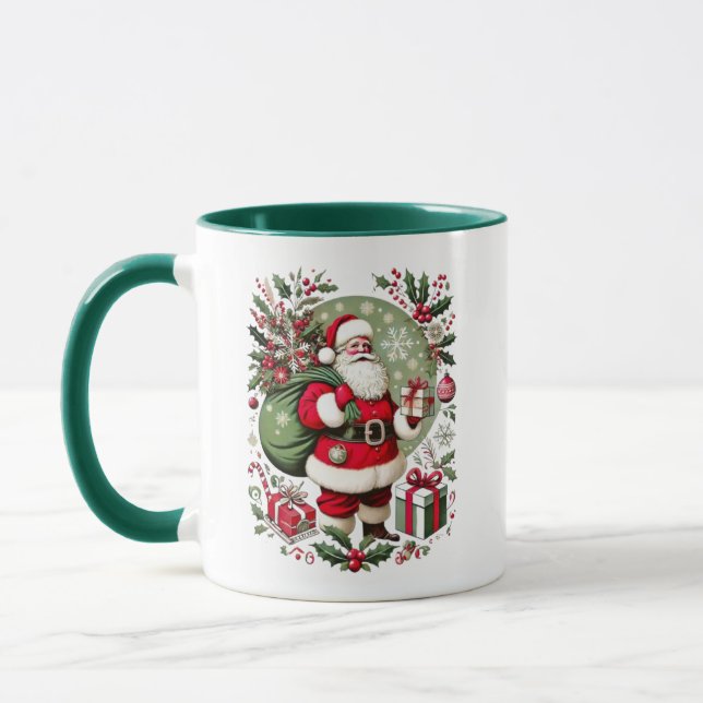 Illustration traditionnelle du Père Noël Mugg (Vänster)