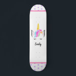 Illustration Unicorn Krona Girl Namn Rosa Lila Mini Skateboard Bräda 18,5 Cm<br><div class="desc">Magic Rides Await: Illustration Unicorn Krona Girl Namn Rosa Lila Skateboard omvandlar alla trottoarer och parker till ett underland med Illustration Unicorn Krona Girl Lila Skateboard. Designad för drömmaren och äventyraren i varje ung själ är den här fantastiska skateboard perfekten för att sprida roligt och fantasi i varje gång man...</div>