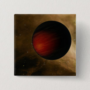 Illustrationen av en varma Jupiter kallade HD Knapp