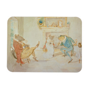 Illustrationen från 'en groda skulle han en magnet