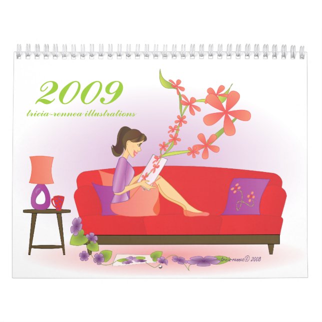Illustrationer 2009 kalender (Omslag)